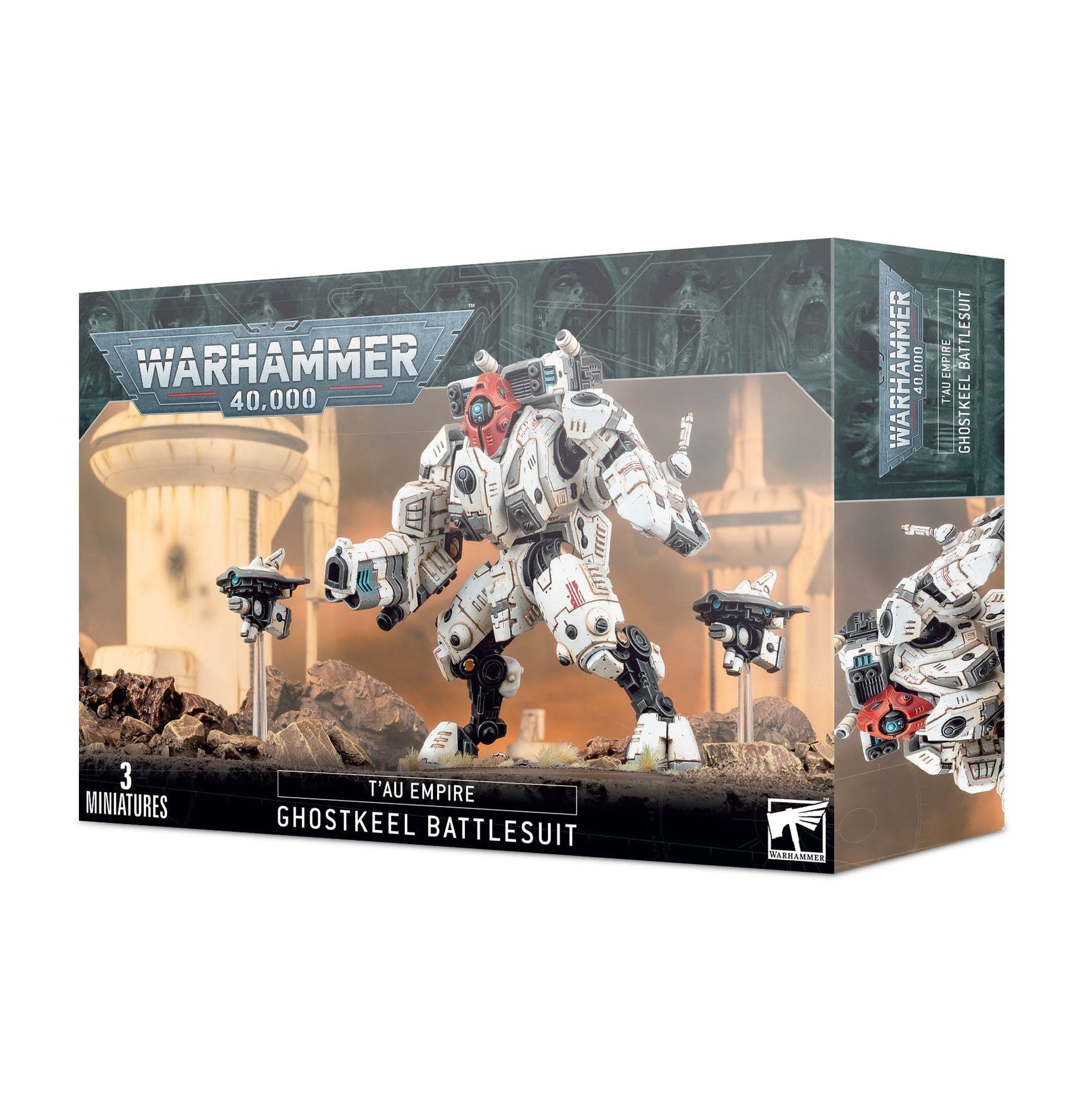 Games Workshop Tabletop Games > Games Workshop > Warhammer 40k > T'au Empire Warhammer 40k: T'au Empire - Ghostkeel Battlesuit 5011921169993 56-20