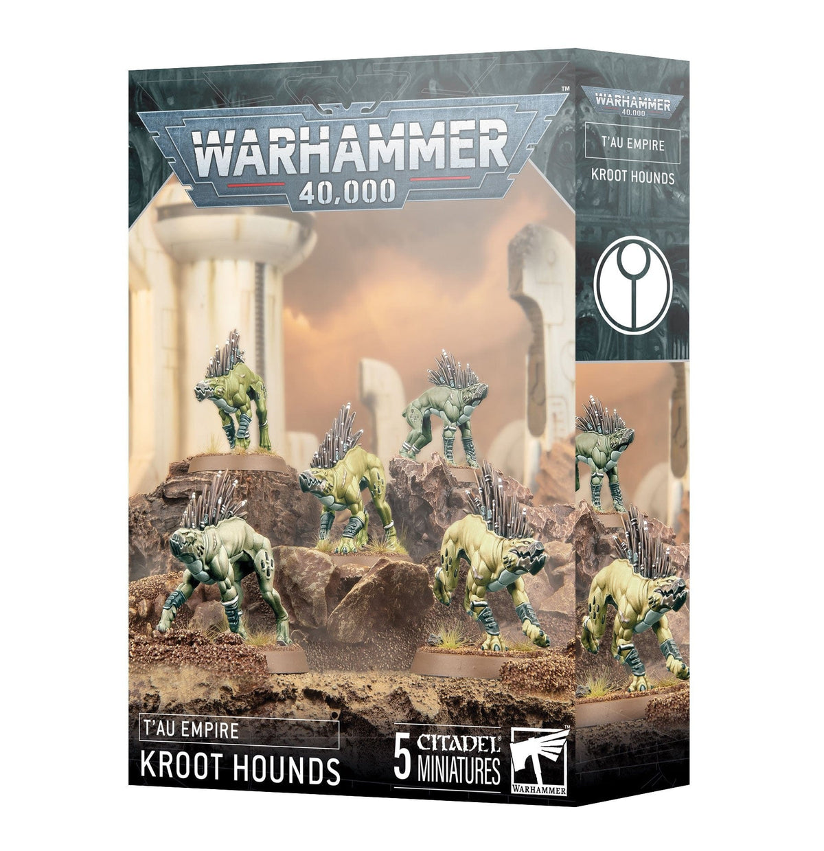 Games Workshop Tabletop Games > Games Workshop > Warhammer 40k > Tau Empire T'AU EMPIRE: KROOT HOUNDS 5011921204496 56-58