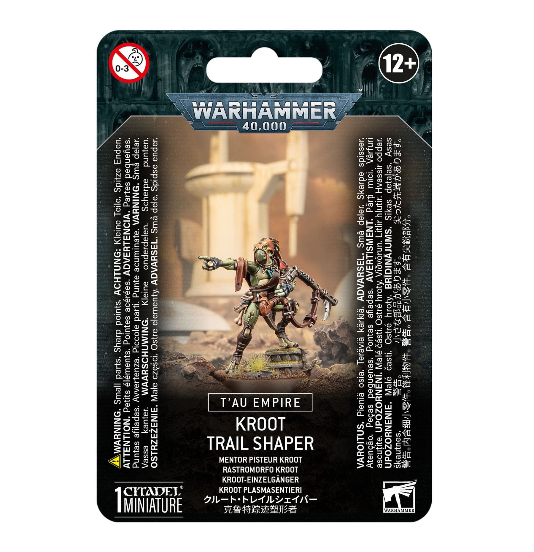 Games Workshop Tabletop Games > Games Workshop > Warhammer 40k > Tau Empire T'AU EMPIRE: KROOT TRAIL SHAPER 5011921204946 56-57