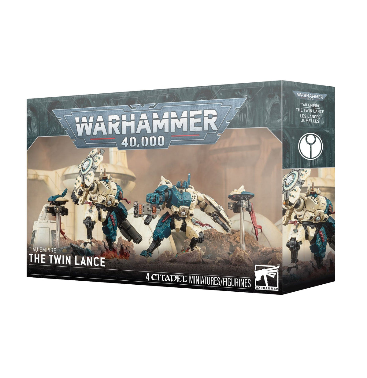 Games Workshop Tabletop Games > Games Workshop > Warhammer 40k > Tau Empire Warhammer 40K - Tau Empire: The Twin Lance 5011921251803 56-69