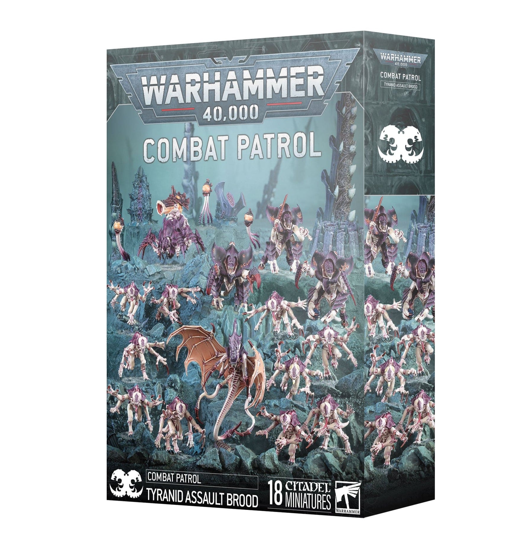 Games Workshop Tabletop Games > Games Workshop > Warhammer 40k > Tyranids Warhammer 40K - COMBAT PATROL: TYRANID ASSAULT BROOD 5011921249022 73-511