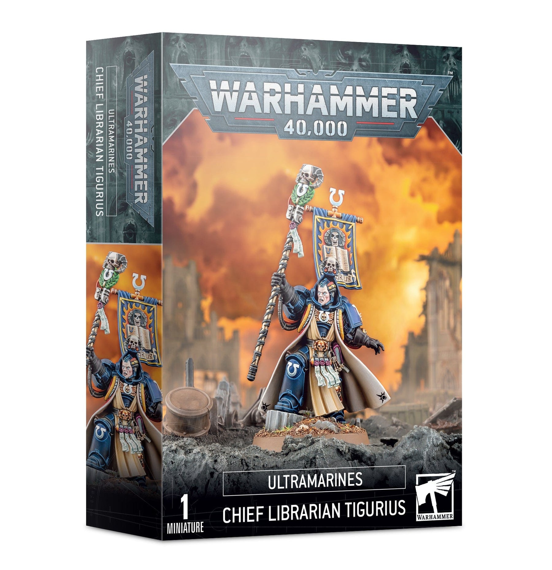 Games Workshop Tabletop Games > Games Workshop > Warhammer 40k > Ultramarines Warhammer - 40k: Ultramarines - Chief Librarian Tigurius 5011921119776 55-22