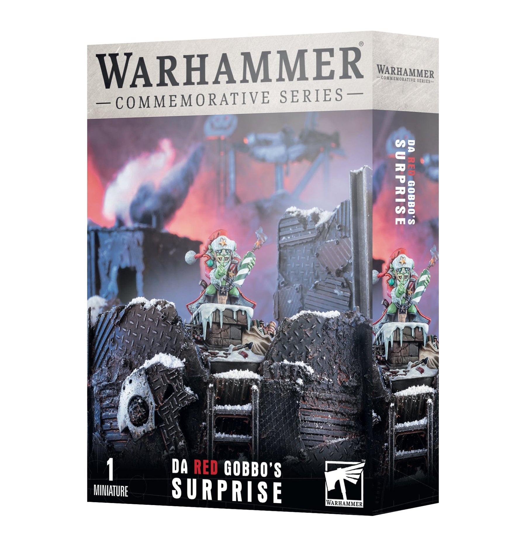 Games Workshop Tabletop Games > Games Workshop > Warhammer 40k Warhammer 40k: Christmas Promo - Da Red Gobbo's Surprise 5011921210367 50-61