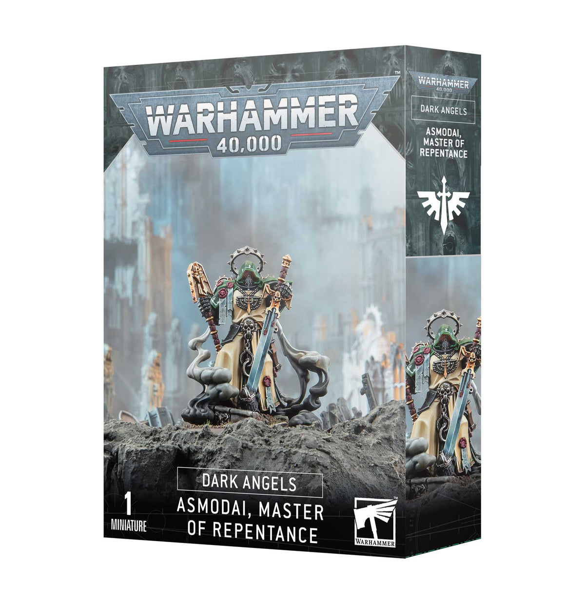 Games Workshop Tabletop Games > Games Workshop > Warhammer 40k Warhammer - 40k: Dark Angels - Asmodai, Master of Repentance 501192120367 44-21