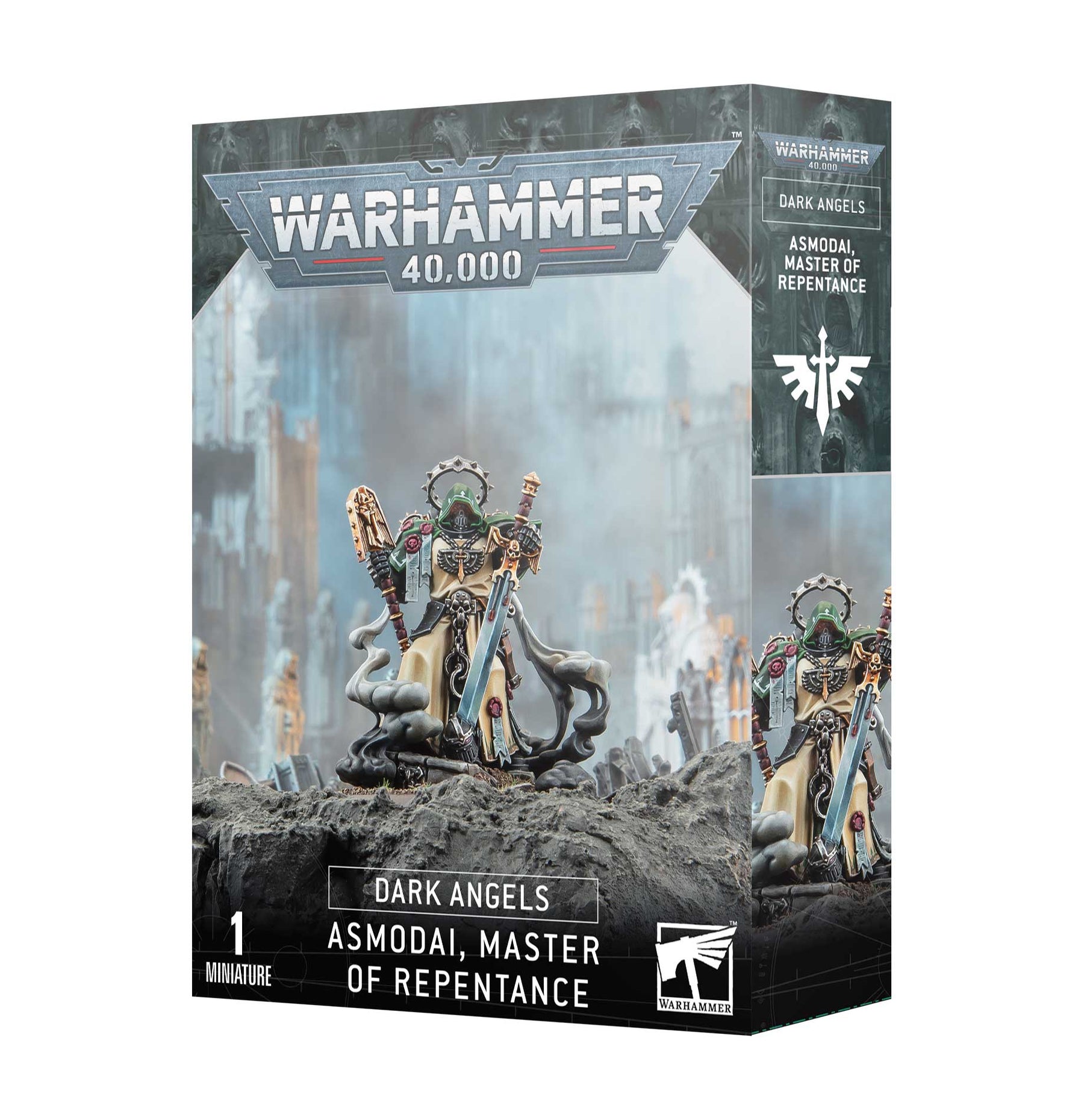 Games Workshop Tabletop Games > Games Workshop > Warhammer 40k Warhammer - 40k: Dark Angels - Asmodai, Master of Repentance 501192120367 44-21