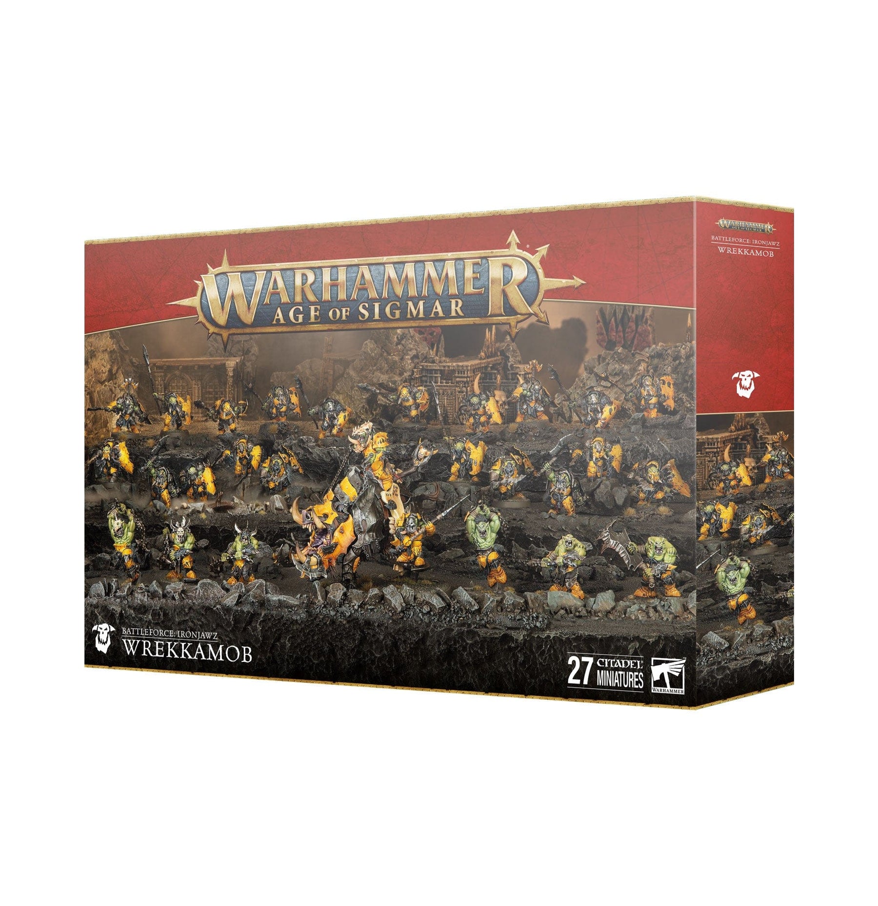 Games Workshop Tabletop Games > Games Workshop > Warhammer 40k WARHAMMER 40K - IRONJAWZ: WREKKAMOB 5011921237760 89-86