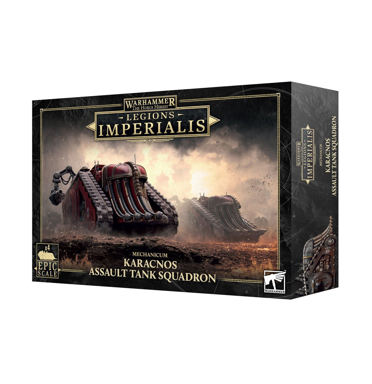 Games Workshop Tabletop Games > Games Workshop > Warhammer 40k Warhammer 40K - L/I: MECHANICUM KARACNOS ASSAULT TANK SQ 5011921222490 03-83