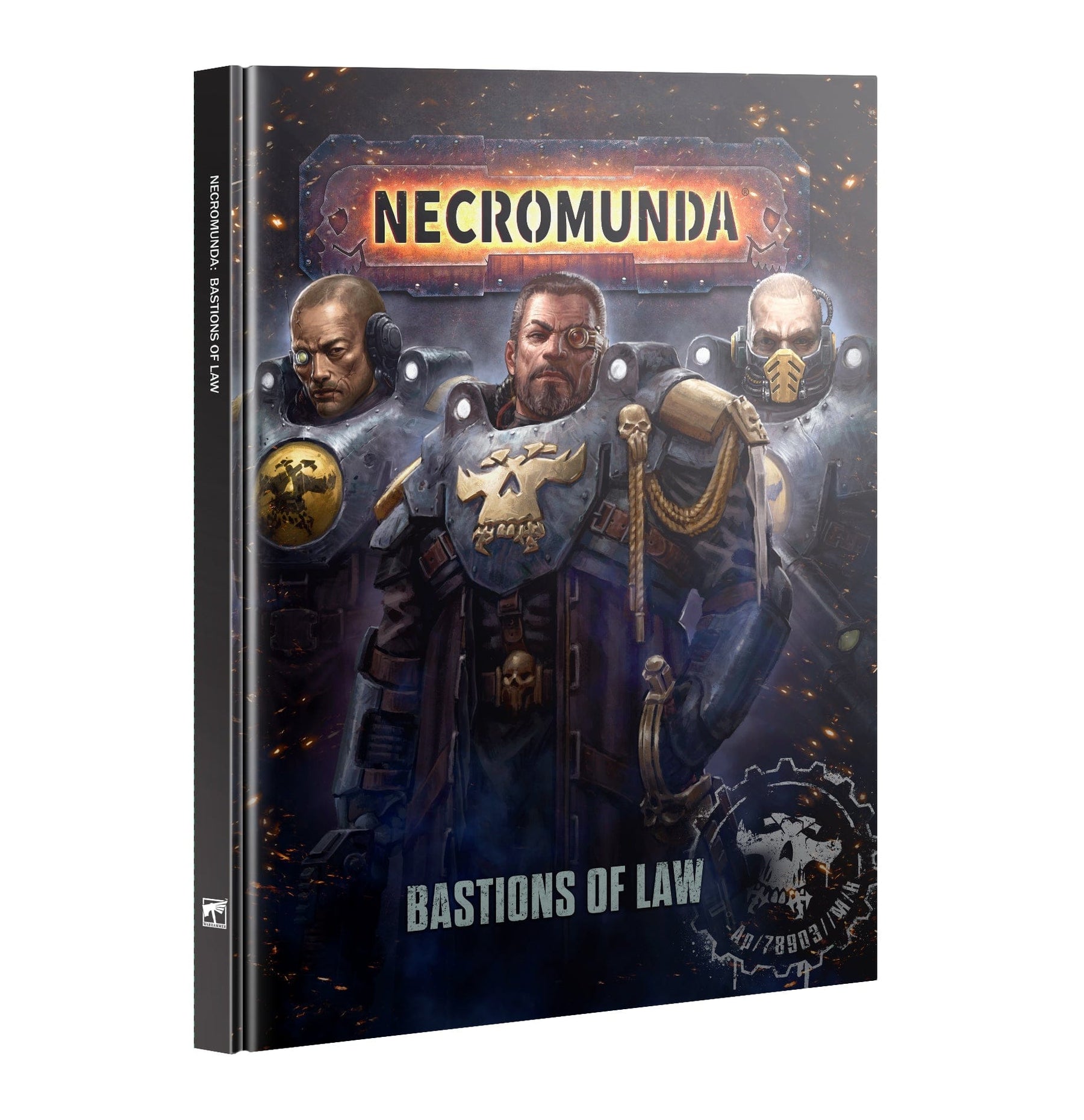 Games Workshop Tabletop Games > Games Workshop > Warhammer 40k Warhammer 40K - Necromunda: Bastions of Law (HB) 9781837791019 301-48