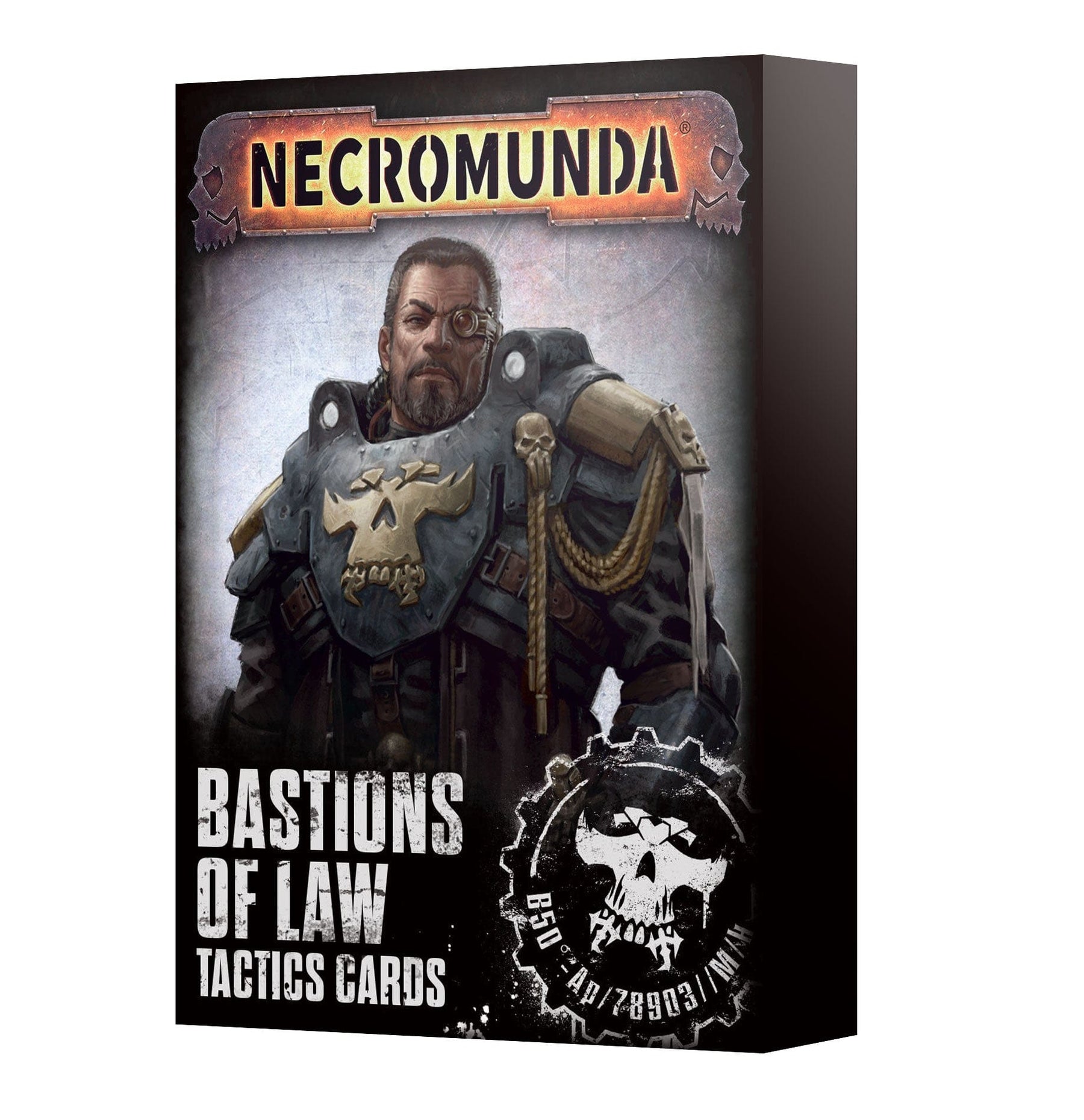 Games Workshop Tabletop Games > Games Workshop > Warhammer 40k Warhammer 40K - Necromunda: Bastions of Law Tactic Cards 5011921238224 301-49