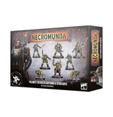 Games Workshop Tabletop Games > Games Workshop > Warhammer 40k Warhammer 40K - Necromunda: Palanite Enforcer Captains & Sergeants 5011921225965 301-59