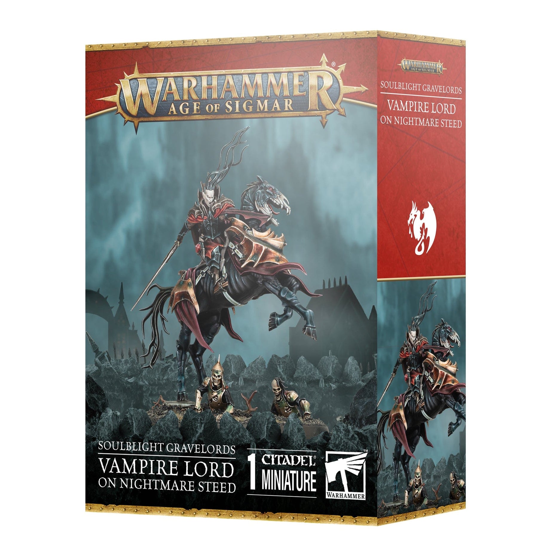Games Workshop Tabletop Games > Games Workshop > Warhammer 40k Warhammer 40K - S/G: VAMPIRE LORD ON NIGHTMARE STEED 5011921226108 91-82
