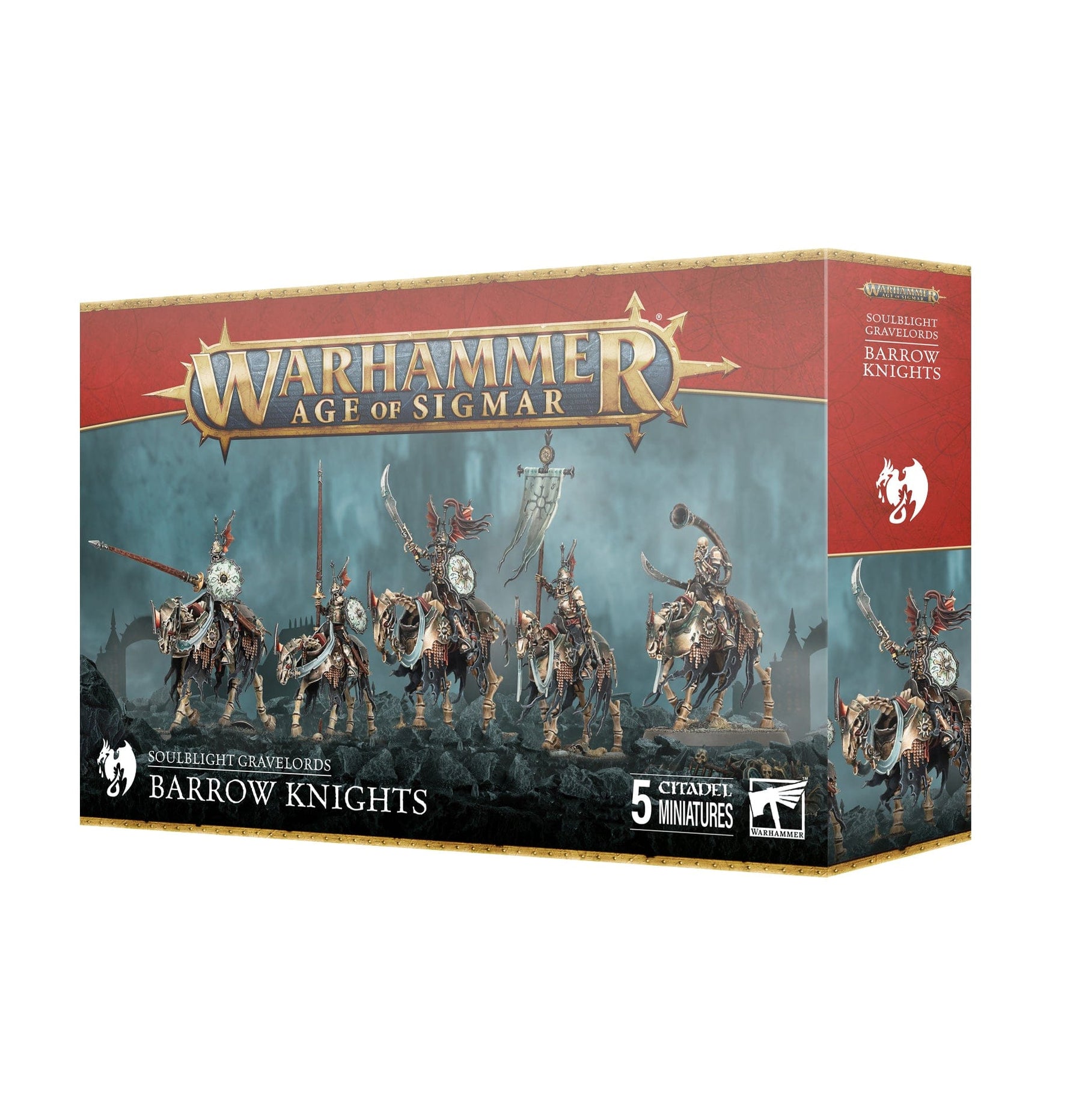 Games Workshop Tabletop Games > Games Workshop > Warhammer 40k Warhammer 40K - SOULBLIGHT GRAVELORDS: BARROW KNIGHTS 5011921226085 91-85
