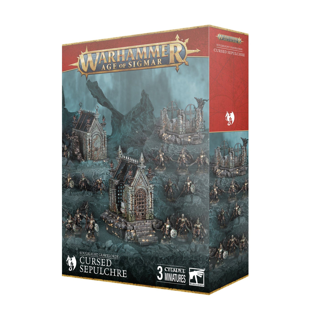 Games Workshop Tabletop Games > Games Workshop > Warhammer 40k Warhammer 40K - SOULBLIGHT GRAVELORDS: CURSED SEPULCHRE 5011921245659 91-88