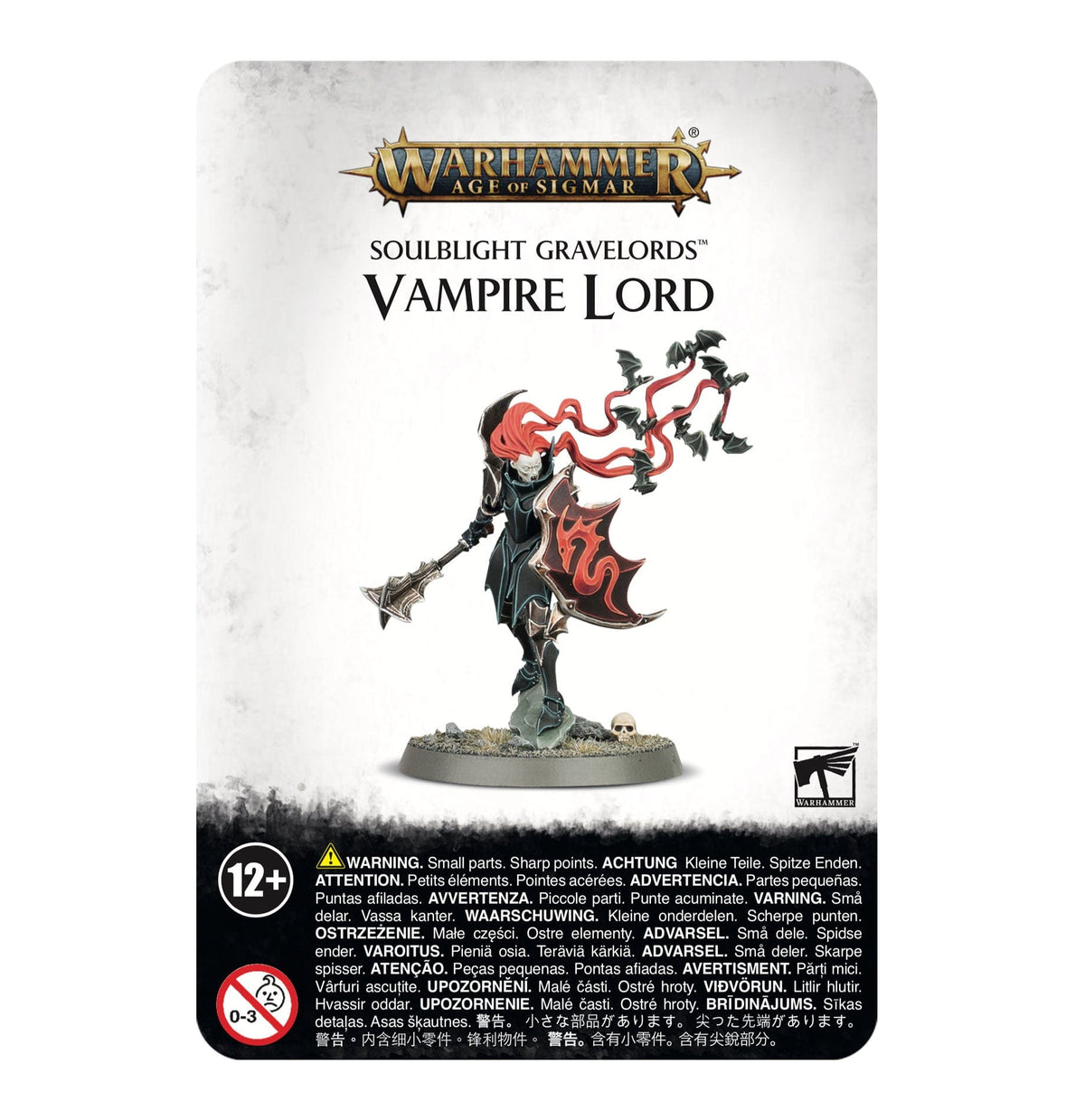 Games Workshop Tabletop Games > Games Workshop > Warhammer 40k Warhammer - 40k: Soulblight Gravelords - Vampire Lord 5011921254613 91-52