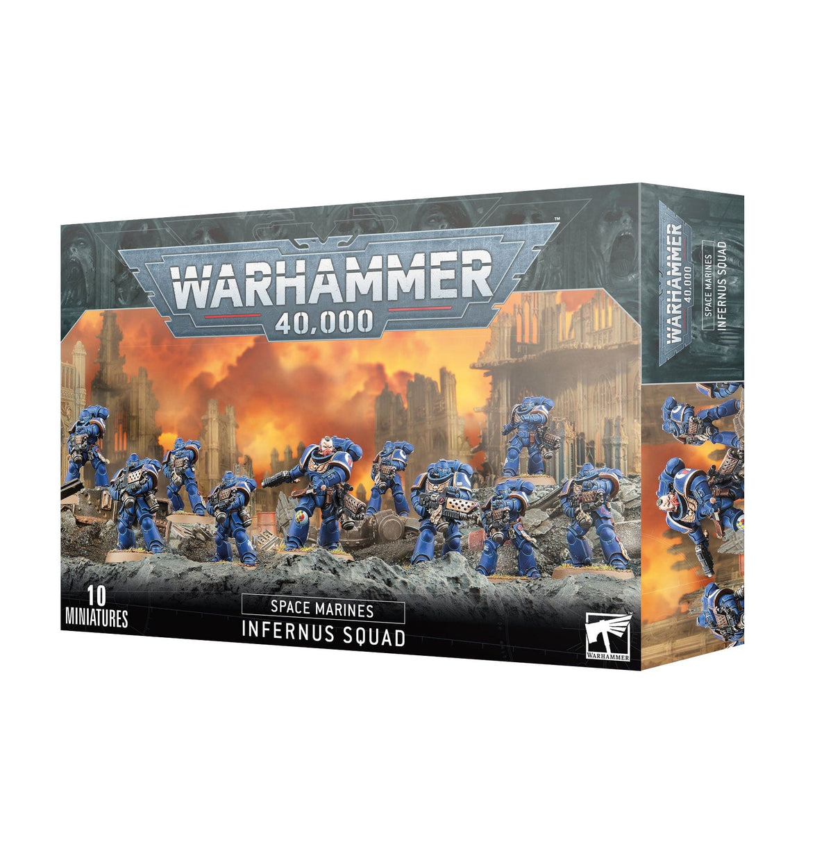 Games Workshop Tabletop Games > Games Workshop > Warhammer 40k Warhammer - 40k: Space Marines - Infernus Squad 5011921200481 48-26