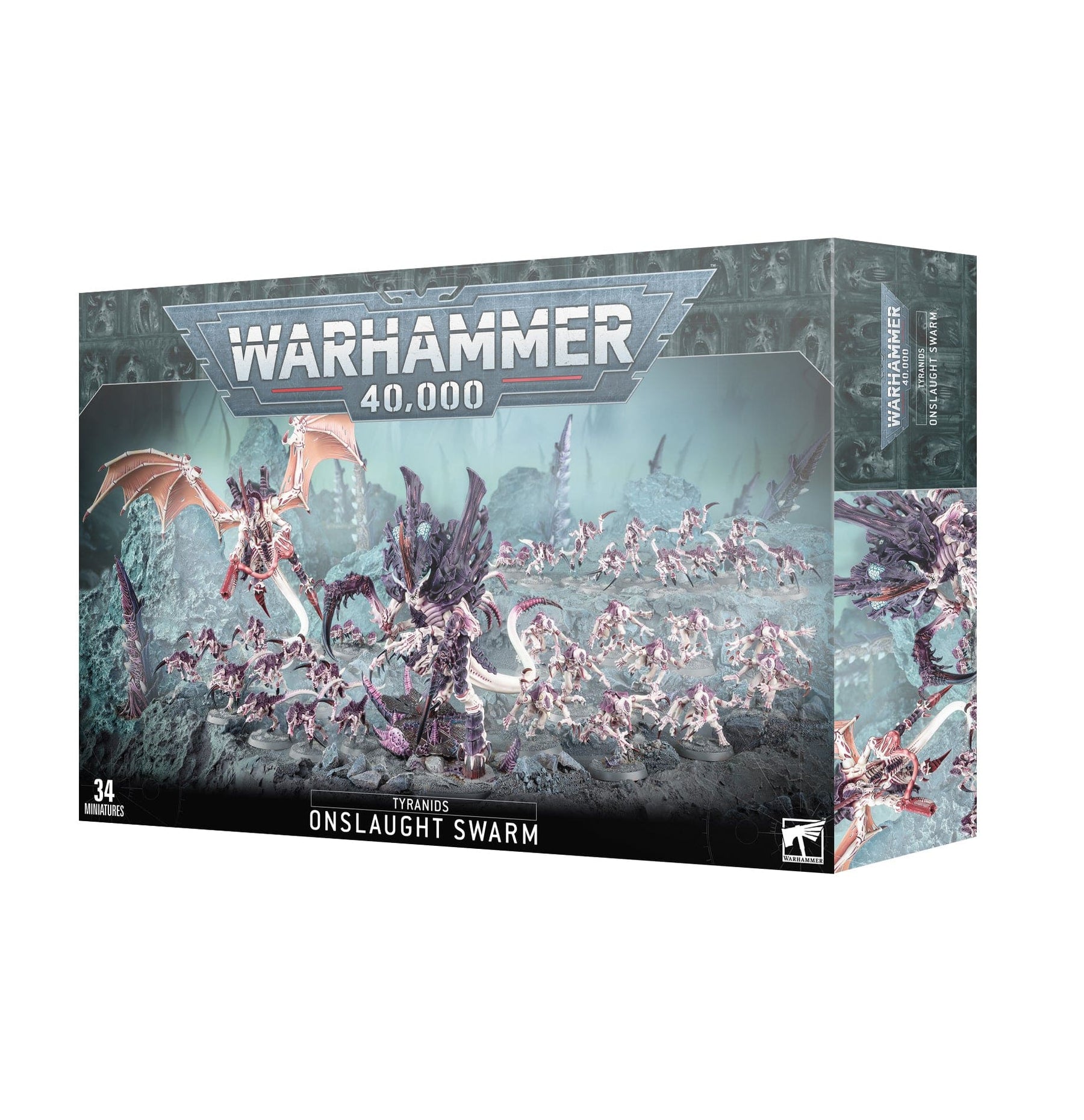 Games Workshop Tabletop Games > Games Workshop > Warhammer 40k Warhammer 40k - Tyranids: Onslaught Swarm 5011921205608 51-66