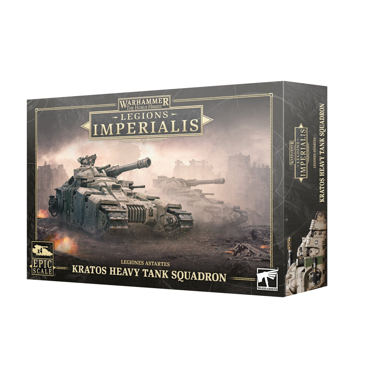 Games Workshop Tabletop Games > Games Workshop > Warhammer 40k Warhammer: Horus Heresy - Legions Imperialis - Kratos Heavy Tank Squadron 5011921164707 03-05