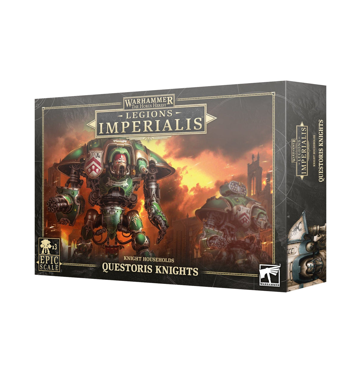 Games Workshop Tabletop Games > Games Workshop > Warhammer 40k Warhammer: Horus Heresy - Legions Imperialis - Questoris Knights 5011921188710 03-28