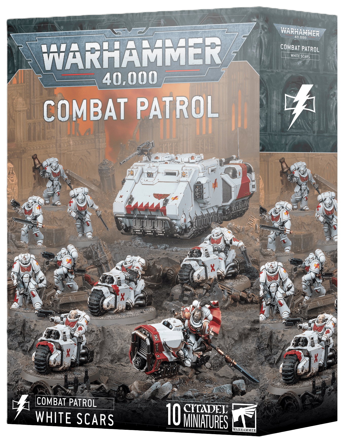 Games Workshop Tabletop Games > Games Workshop > Warhammer 40k > White Scars Warhammer 40k - White Scars: Combat Patrol 5011921244034 73-556