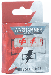 Games Workshop Tabletop Games > Games Workshop > Warhammer 40k > White Scars Warhammer 40k - White Scars: Dice Set 5011921184361 55-67