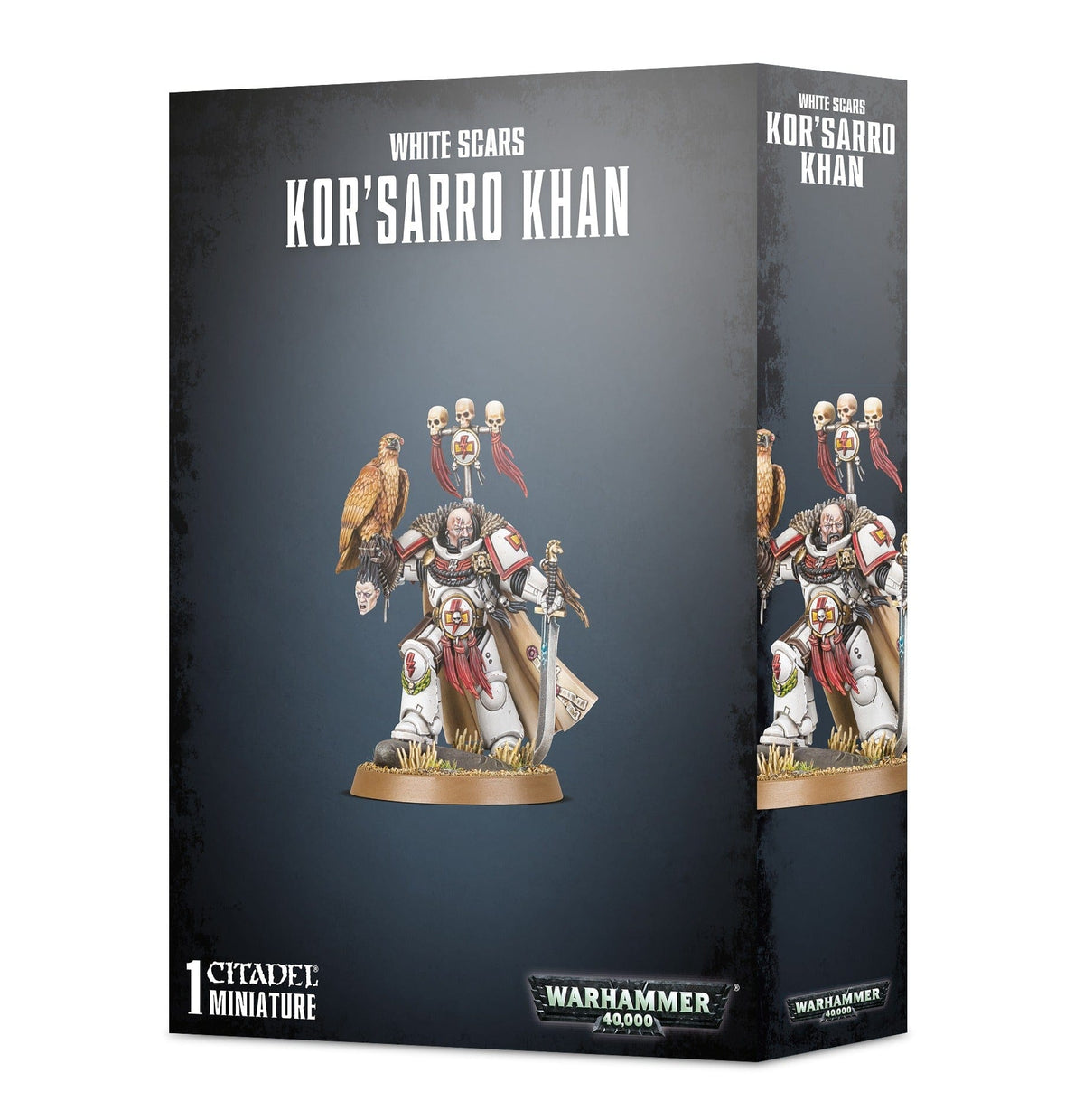 Games Workshop Tabletop Games > Games Workshop > Warhammer 40k > White Scars Warhammer - 40k: White Scars - Kor'sarro Khan 5011921142590 55-24