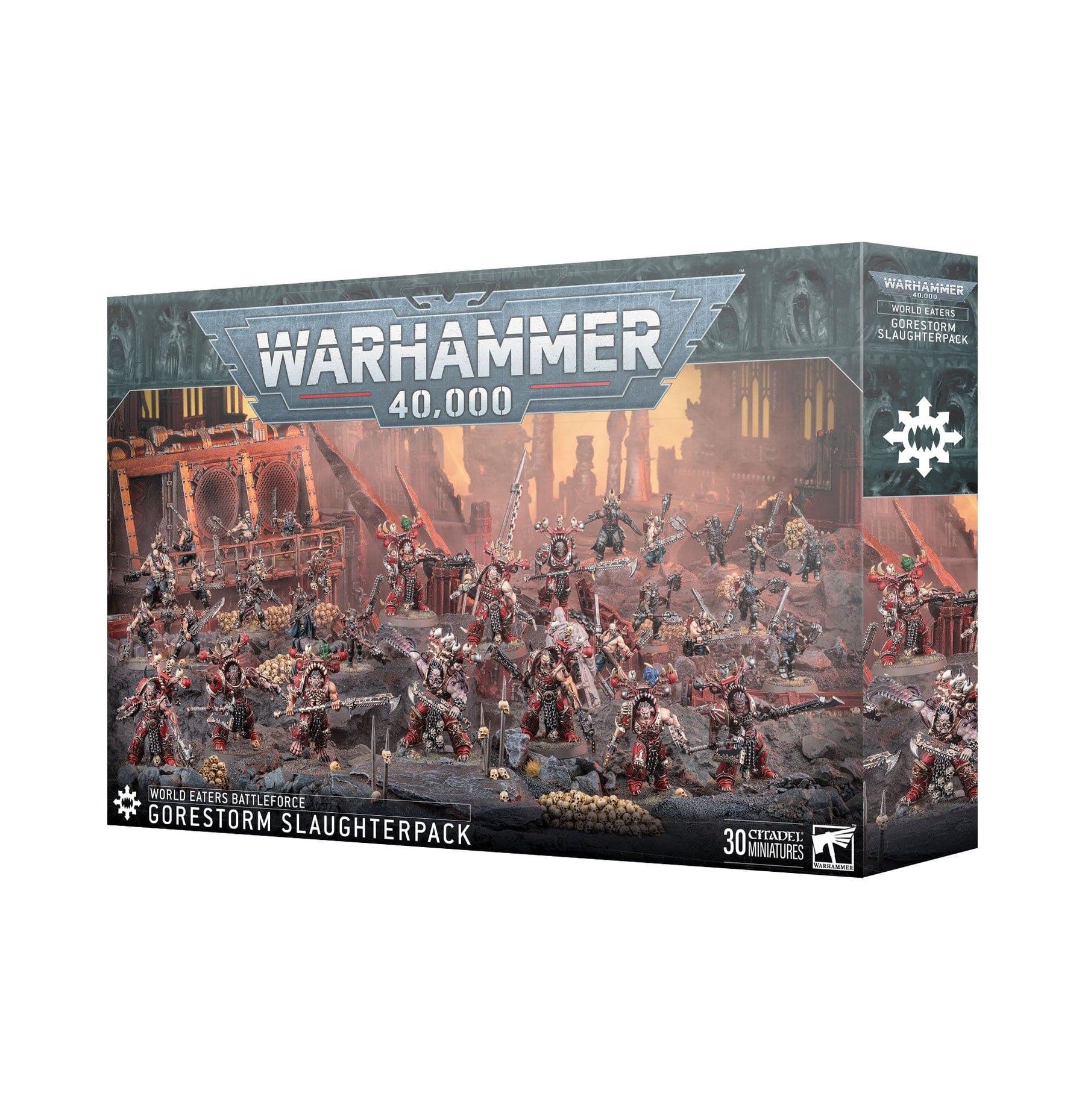 Games Workshop Tabletop Games > Games Workshop > Warhammer 40k > World Eaters Warhammer 40K - World Eaters: Gorestorm Slaughterpack 5011921226337 67-04