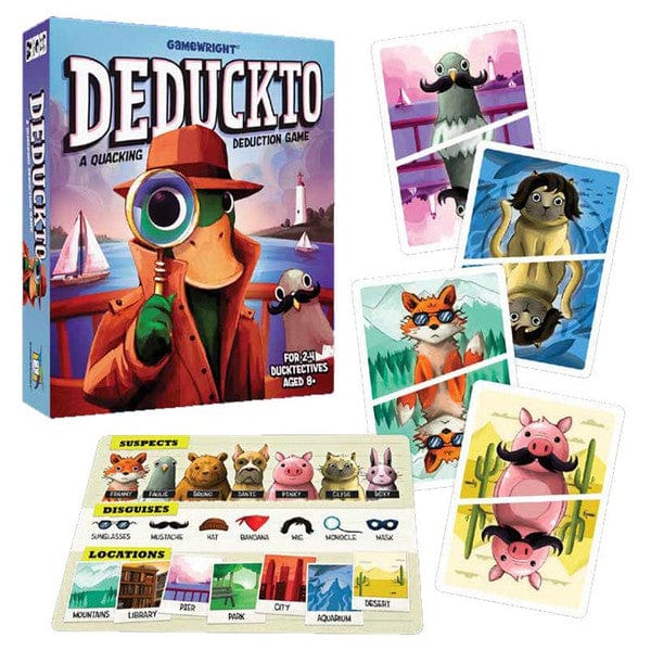 Gamewright Board Games > Card Games Deduckto 759751002626 GMW262