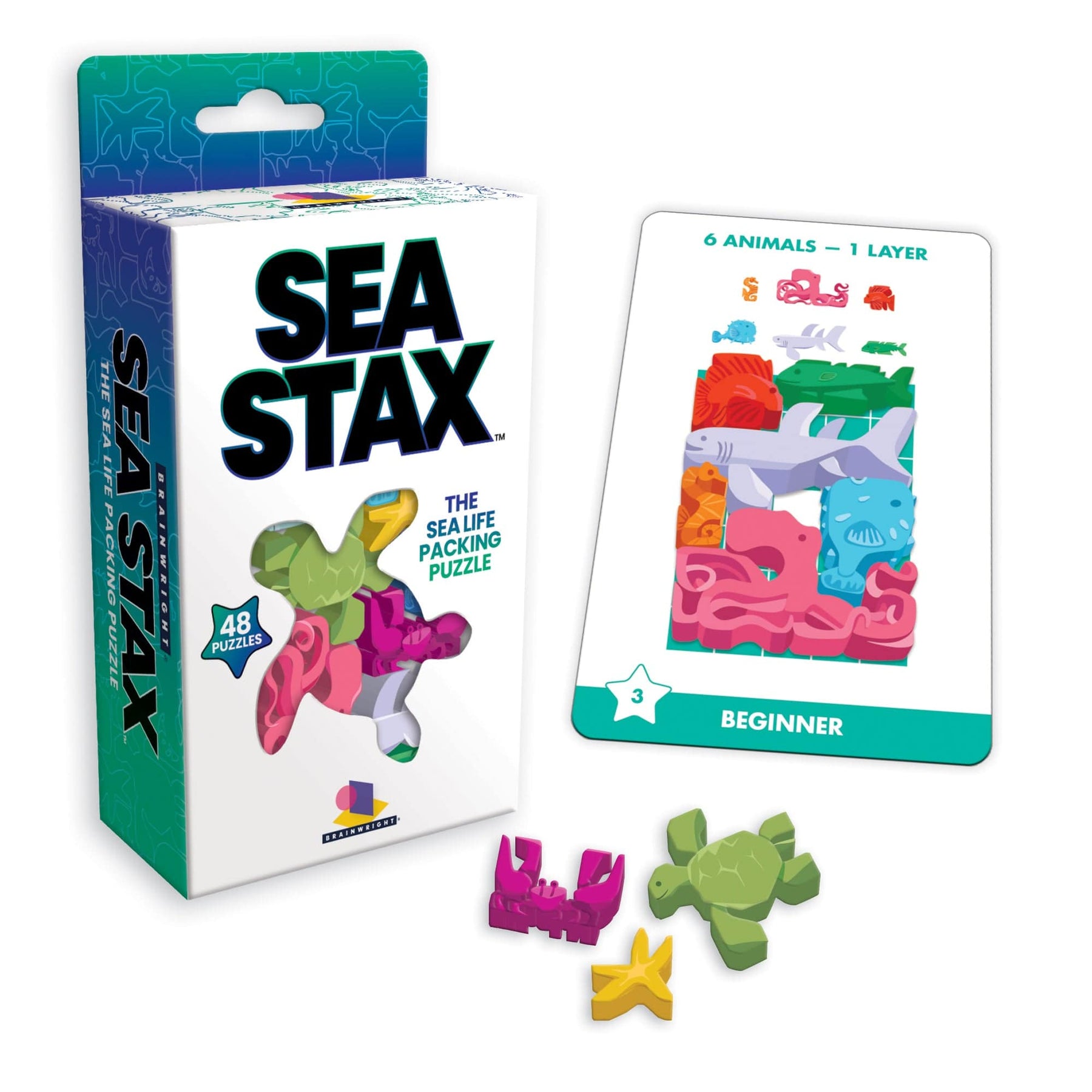 Gamewright Board Games > Small Box Games Sea Stax 847915183172