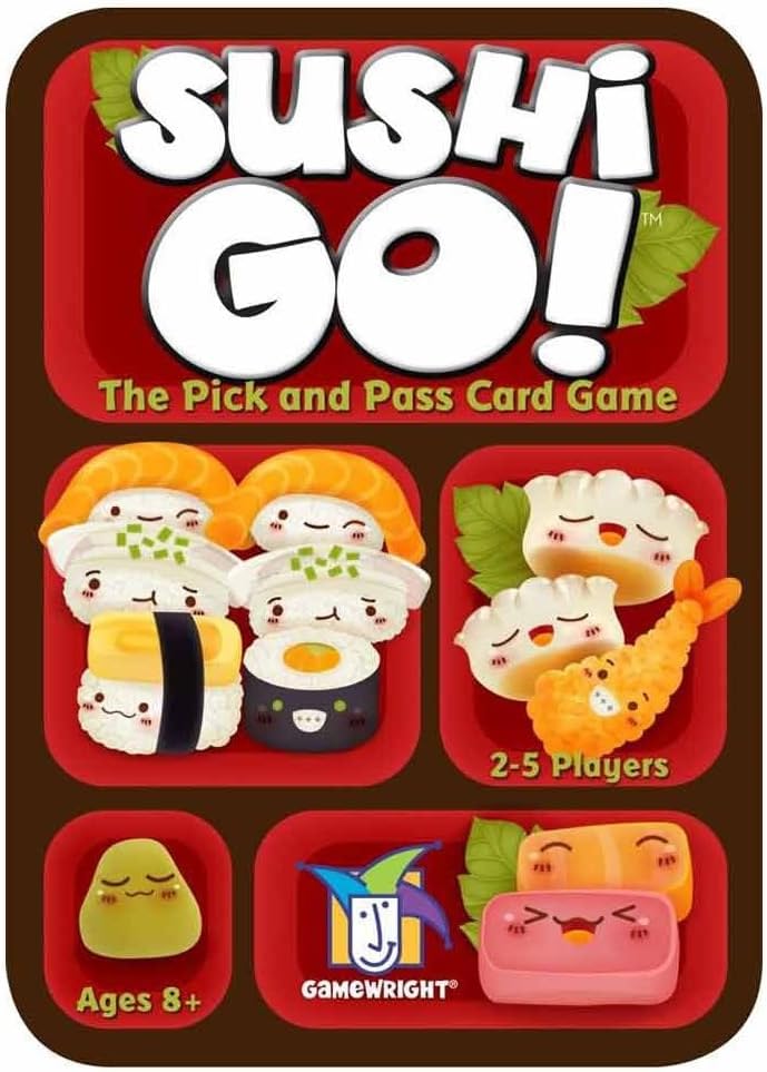 Gamewright Board Games > Small Box Games Sushi Go! 759751002497 GWI 249D