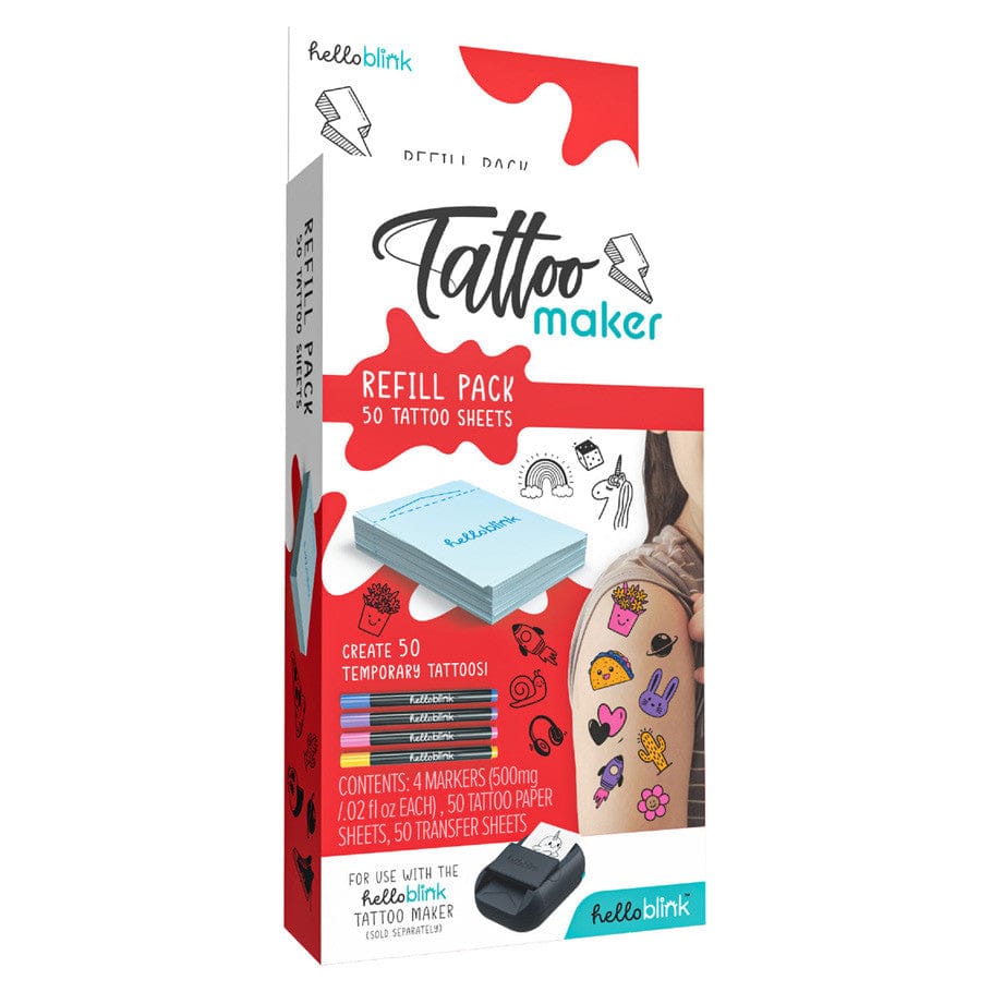 Gamewright Hobby Supplies > Other Hobby Supplies Hello Blink: Tattoo Maker Refill Pack 192217101011 GMW10101