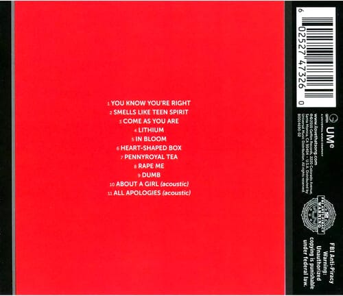Geffen Records Music > Compact Discs Nirvana - Icon [CD] 602527473260 GEFB001469002.2