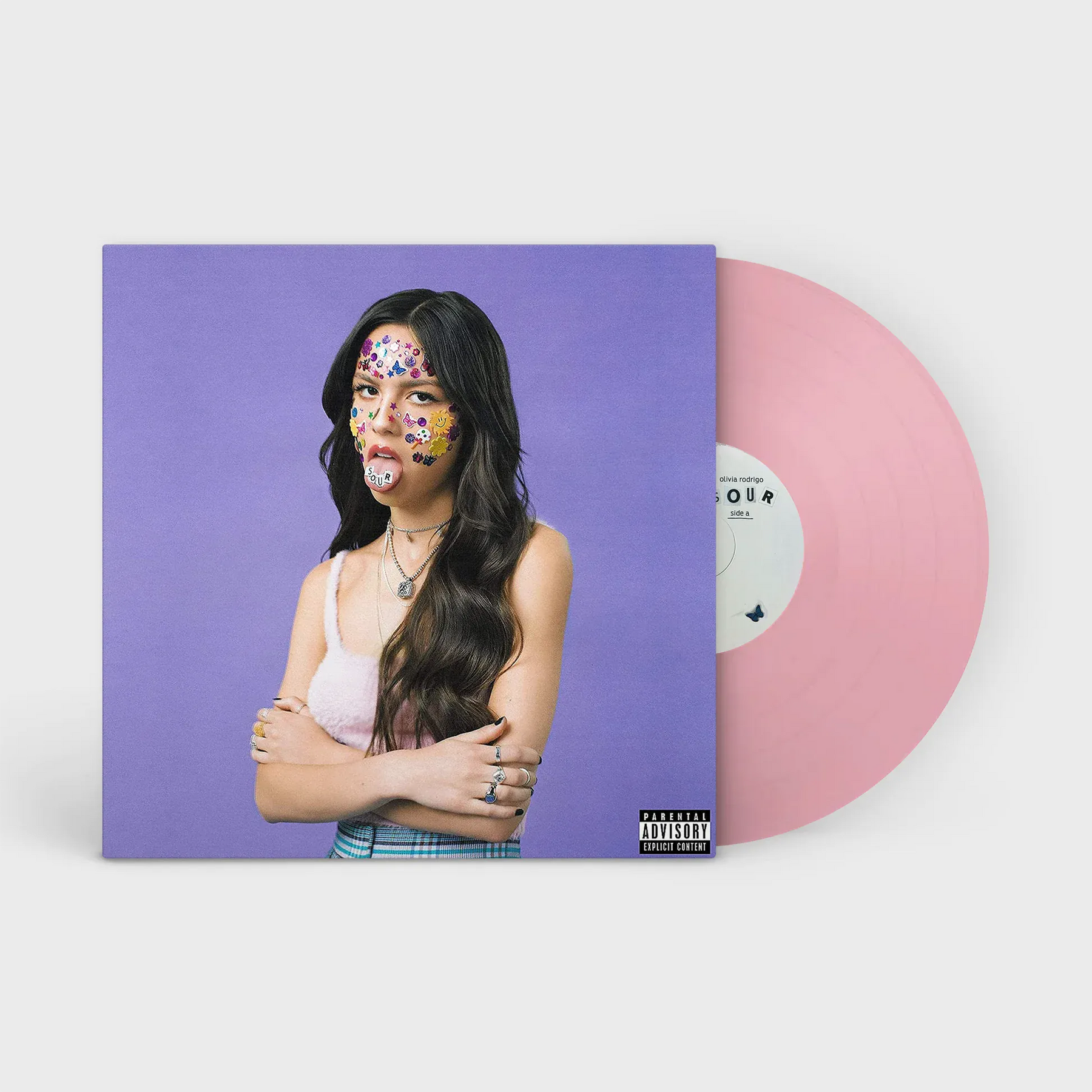 Geffen Records Music > Vinyl Records Olivia Rodrigo - Sour (Parental Advisory Explicit Lyrics, Indie Exclusive, Colored Vinyl, Pink, Limited Edition) 602445646722 GEFB003557001.1