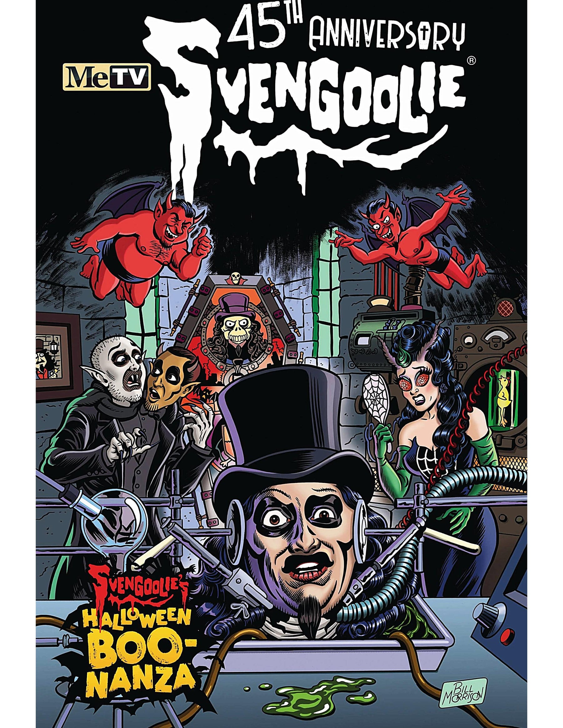 Gemstone Publishing Comic Books SVENGOOLIE 45TH ANNIV BOO NANZA CVR A B MORRISON 86000893057600211 AUG241779
