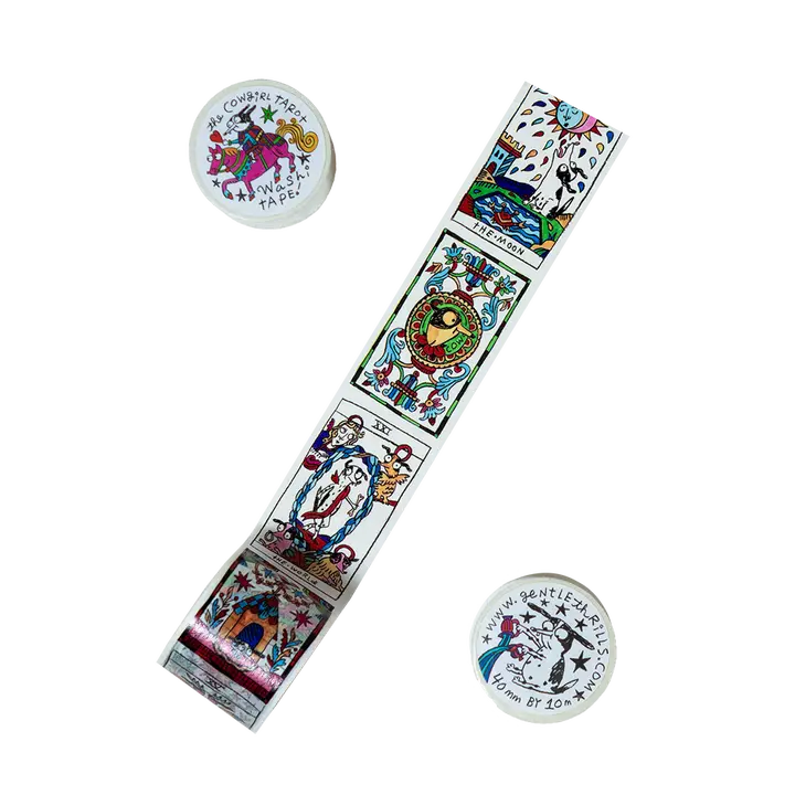 gentle thrills Stationery Cowgirl Tarot Washi Tape 40937212 0211CT