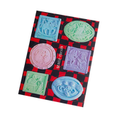 gentle thrills Stationery Relief Tiles Sticker Pack 08996348 0205RT