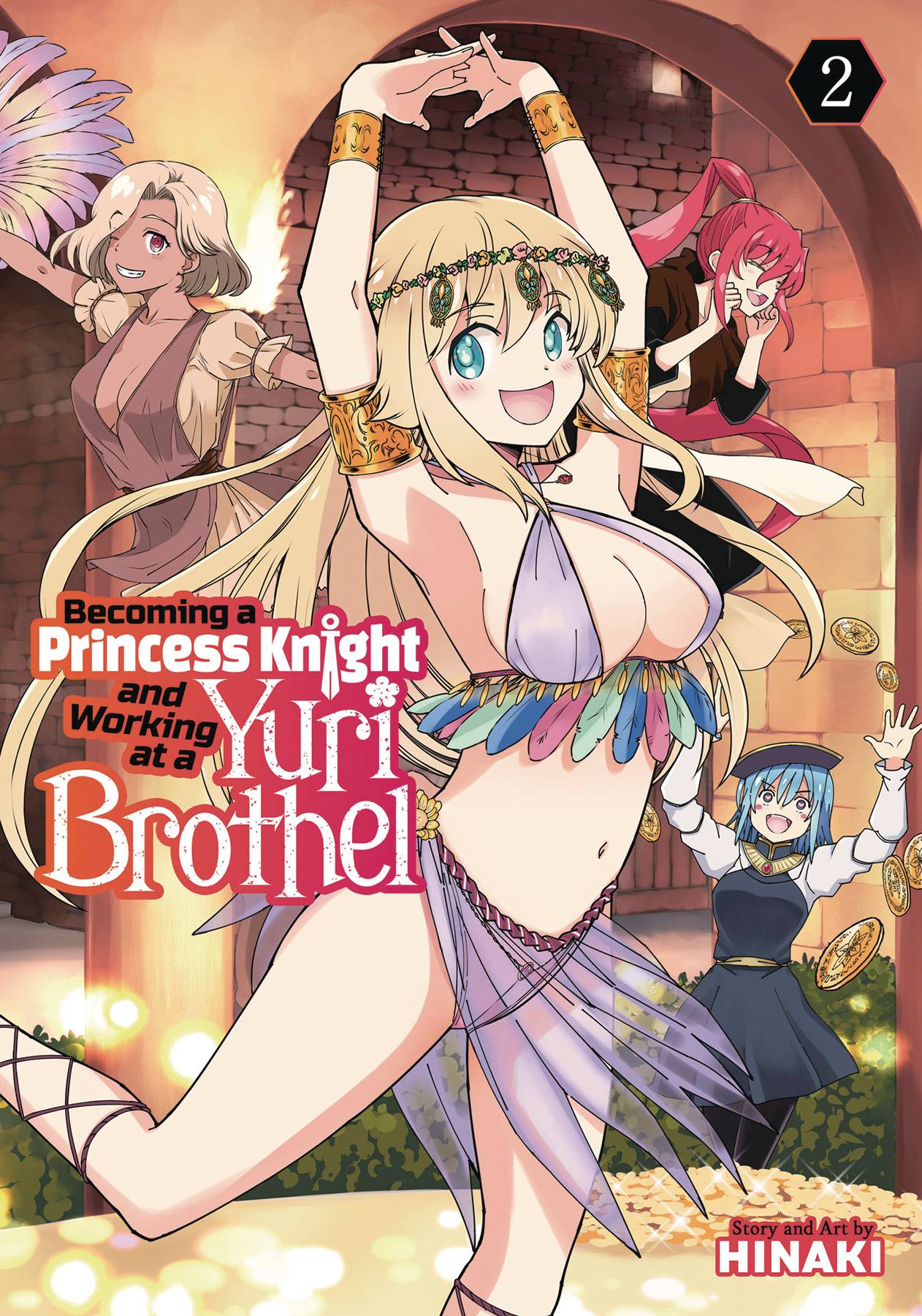 GHOST SHIP Manga BECOMING PRINCESS KNIGHT & WORKING YURI BROTHEL GN VOL 02 (M 979888843654751499 APR242017