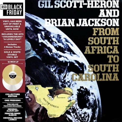 Gil Scott-Heron & Brian Jackson Music > Vinyl Records Gil Scott-Heron & Brian Jackson - From South Africa To South Carolina (RSD) (Colored Vinyl) 3700477838454 LLM783845.1