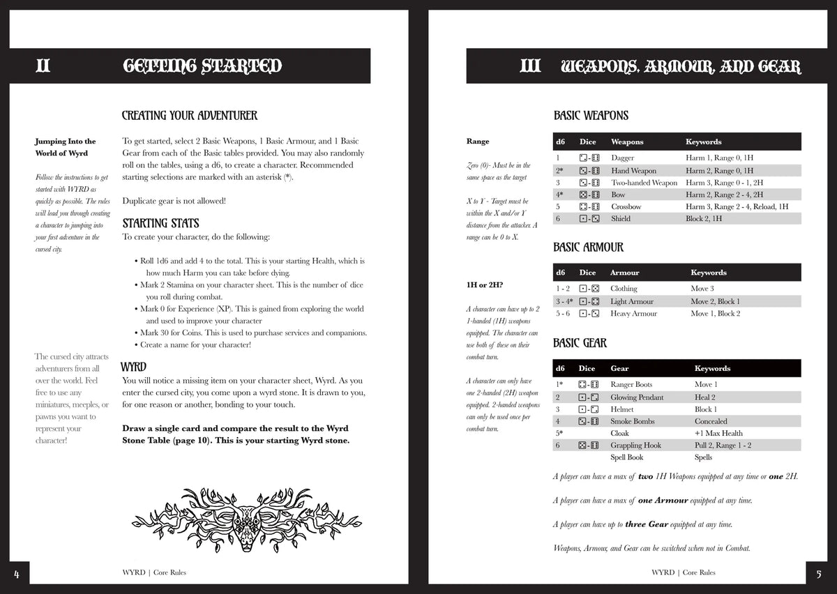 Gila RPGs Tabletop Games > Role-Playing Games WYRD 9781997642039