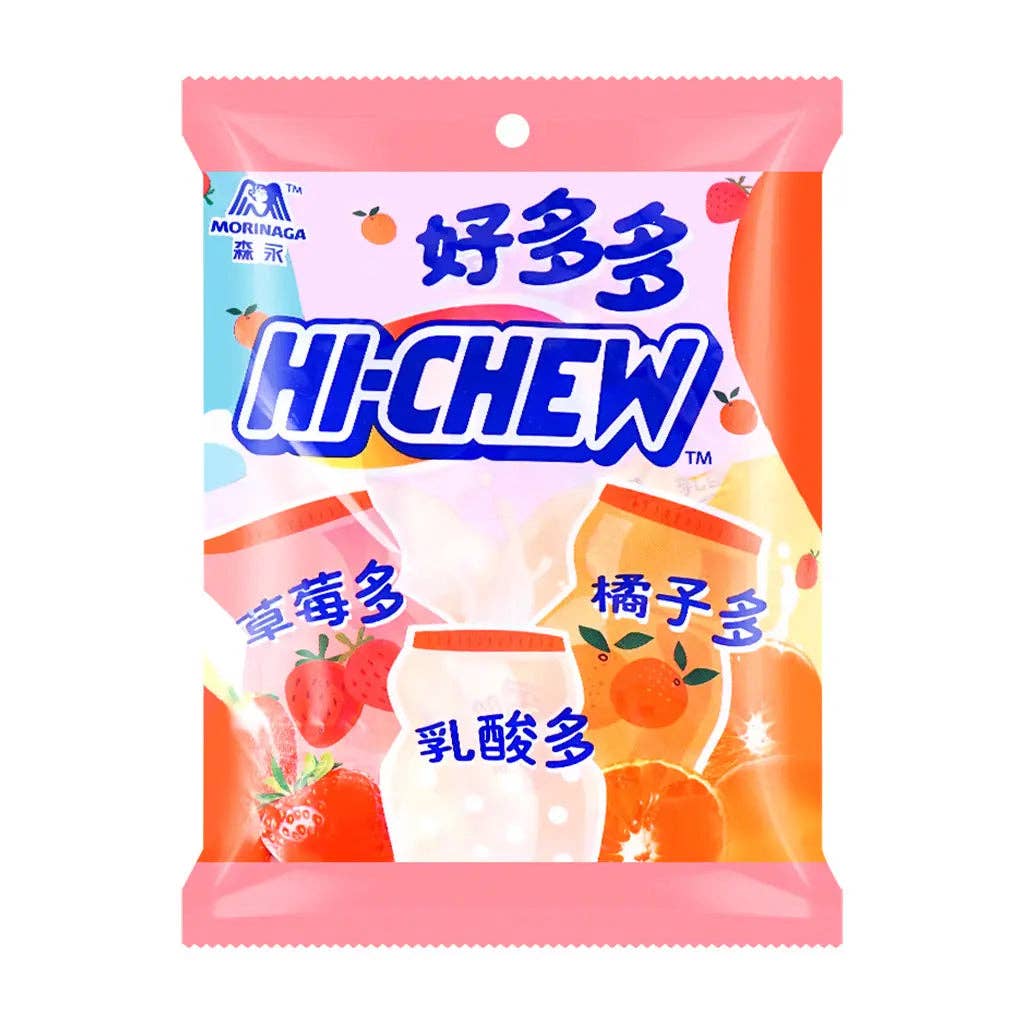 Global Bite Co Morinaga Hi-Chew Soft Candy Strawberry-Orange-Yogurt (Taiwan) 4710035230193 ET074