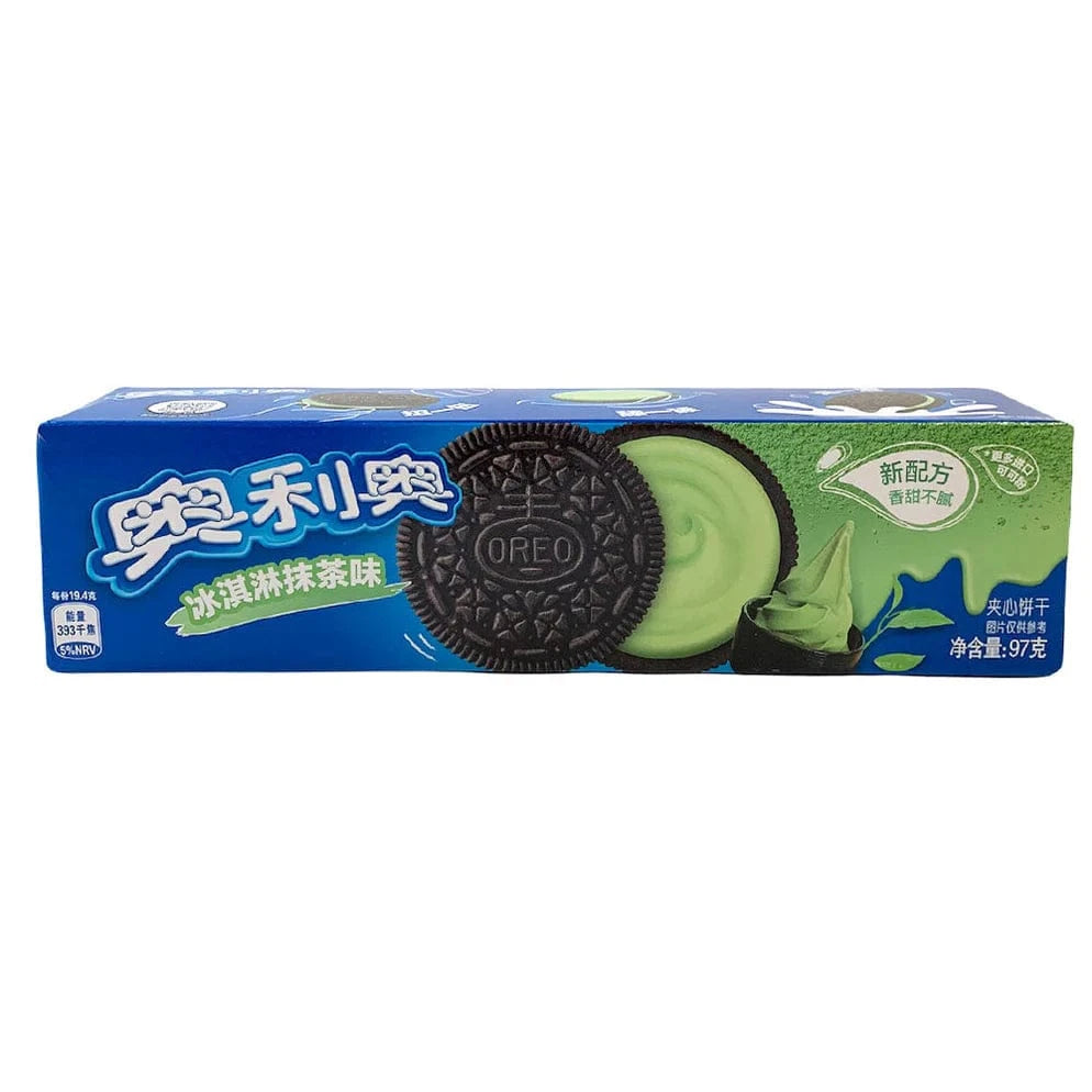 Global Bite Co Snacks > Cookies Oreo: Matcha Ice Cream Flavored Biscuit ...