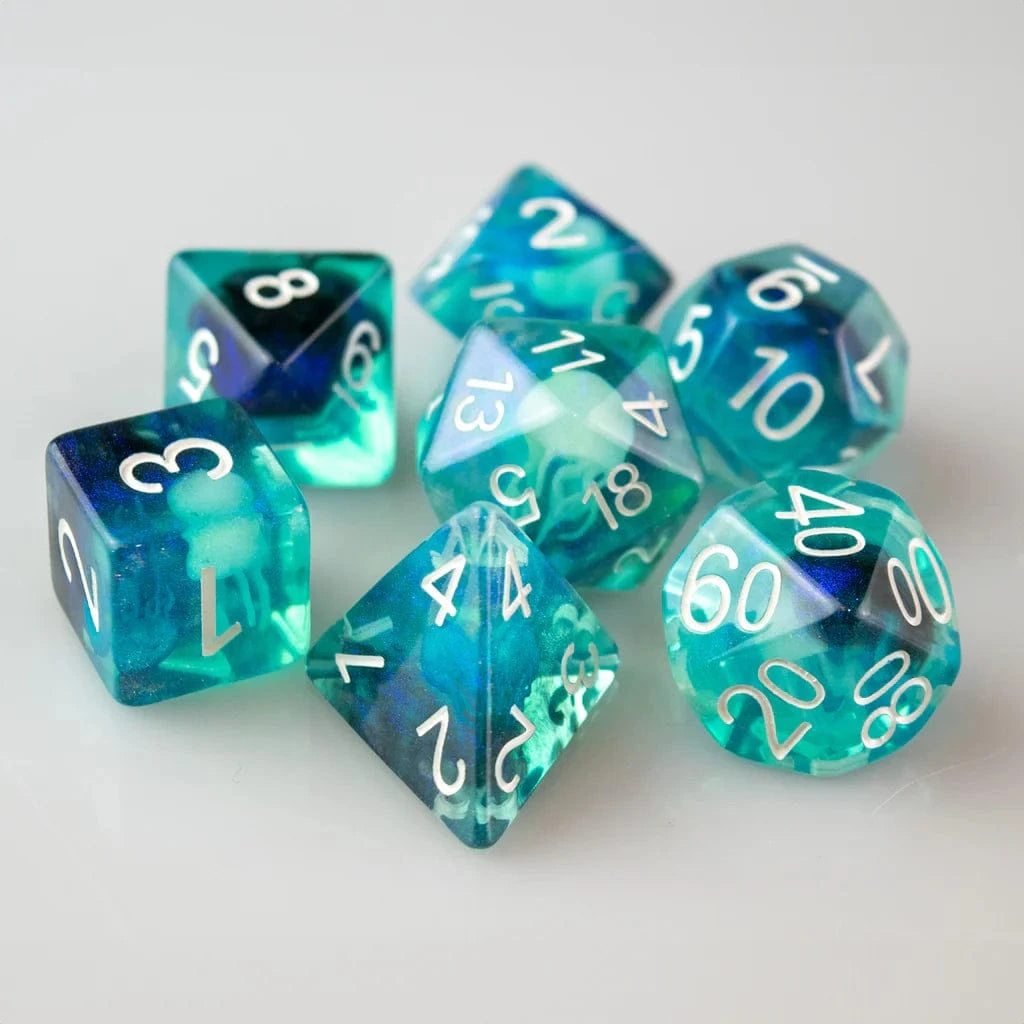 gmdice Dice > Other Dice Jellyfish - Polyhedral Dice 798336218465