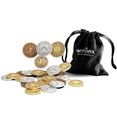 Go On Board Board Games > Large Box Games The Witcher: Old World - Metal Coins 5906874198452 TWOW05