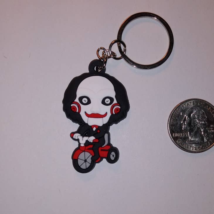 Goblinhaus Miscellaneous > Keychains Horror Keychain - Jigsaw 44874492