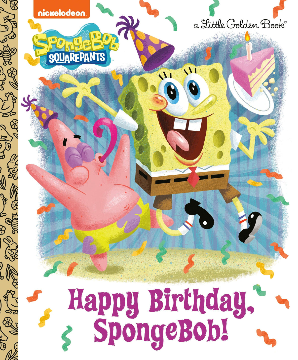 GOLDEN BOOKS Books HAPPY BIRTHDAY SPONGEBOB LITTLE GOLDEN BOOK HC 978059380868950599 MAR241639