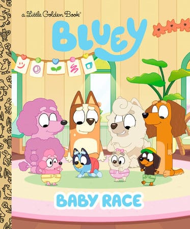 Golden Books Books > Kids Baby Race (Bluey): A Little Golden Book 9780593811122 PRH-9780593811122