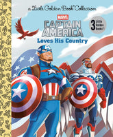 Golden Books Books > Kids Captain America Loves His Country (Marvel) 9780736447133 PRH-9780736447133