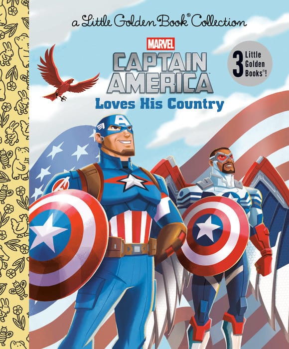 Golden Books Books > Kids Captain America Loves His Country (Marvel) 9780736447133 PRH-9780736447133