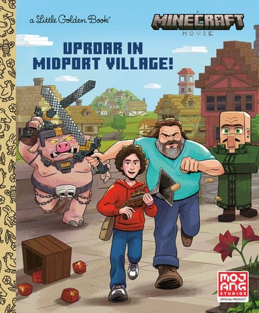 Golden Books Books > Kids Uproar in Midport Village (A MINECRAFT MOVIE) 9780593903438 PRH-9780593903438