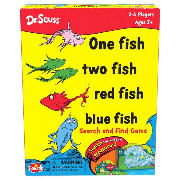 Goliath Games Board Games Dr. Seuss: One Fish, Two Fish, Red Fish, Blue Fish 8720077338678 GTH933867