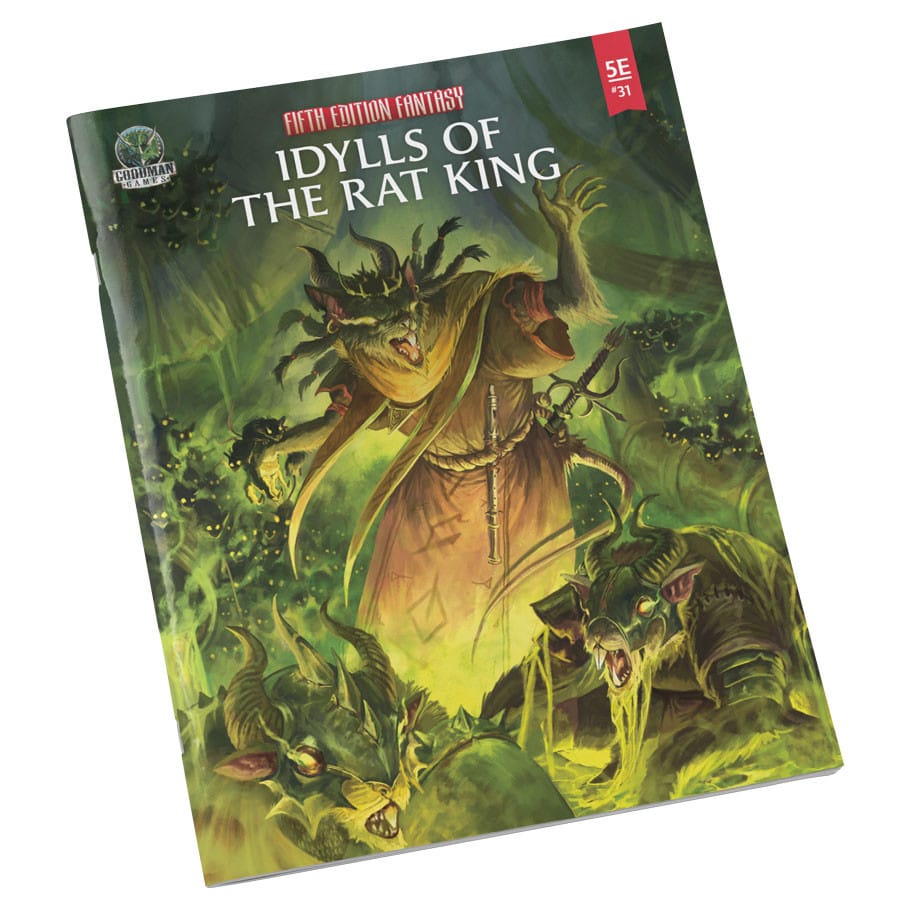 Goodman Games Books > RPG D&D 5E: Adventure: Fifth Edition Fantasy #31: Idylls of the Rat King 9781964581279 GMG55531